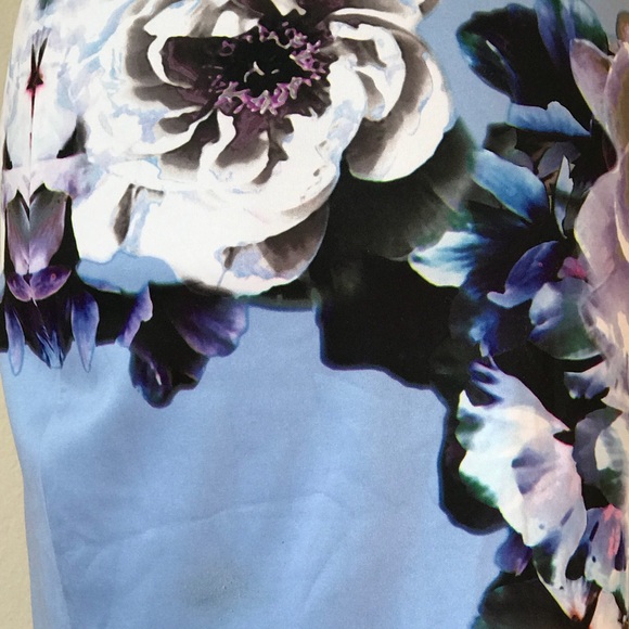 SOLDStunning vintage floral skirt sz S - Picture 2 of 8